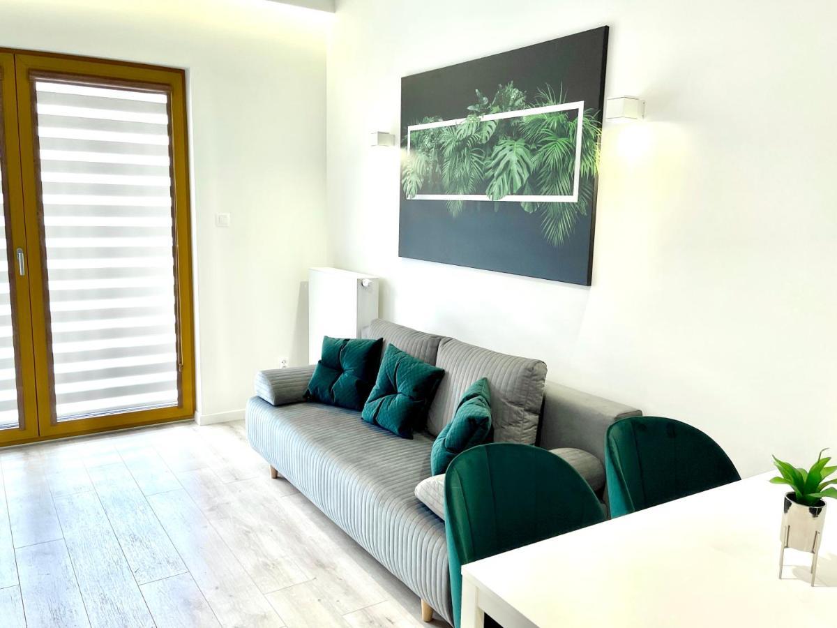 Modern Green Apartment Krasków Eksteriør bilde